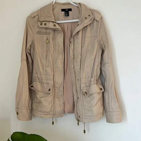H&M Beige Spring Jacket - Picture 1 of 3